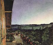 Harald Sohlberg summer night oil painting reproduction